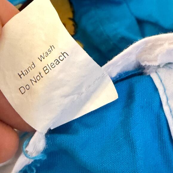 Vintage Winnie The Pooh Bear Infant Hat "P" Red Blue and Yellow Disney - Picture 4 of 7